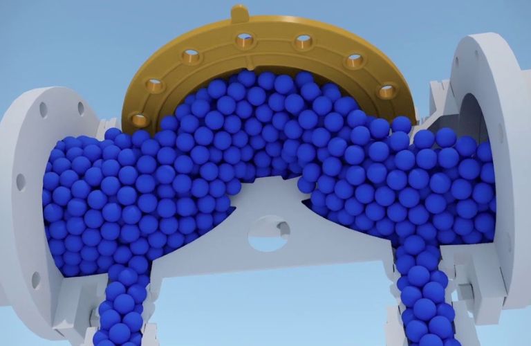 Van xả tràn khi xảy ra cháy (van mở)