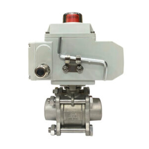 Van điện van bi nối hàn