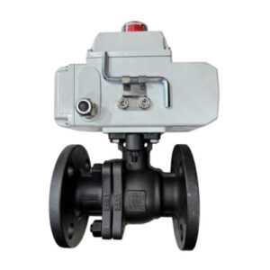 Van điện van bi mặt bích