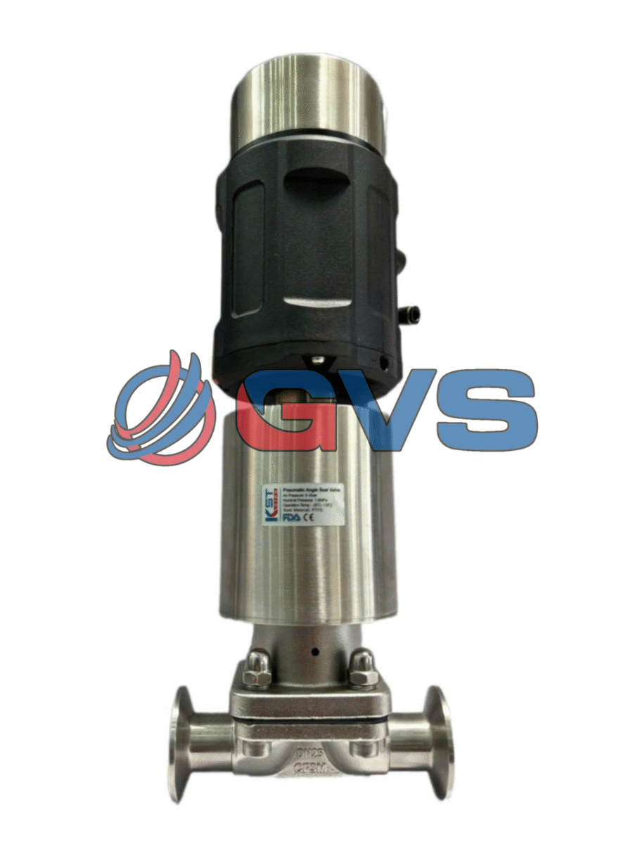 Van màng inox vi sinh điều khiển khí nén